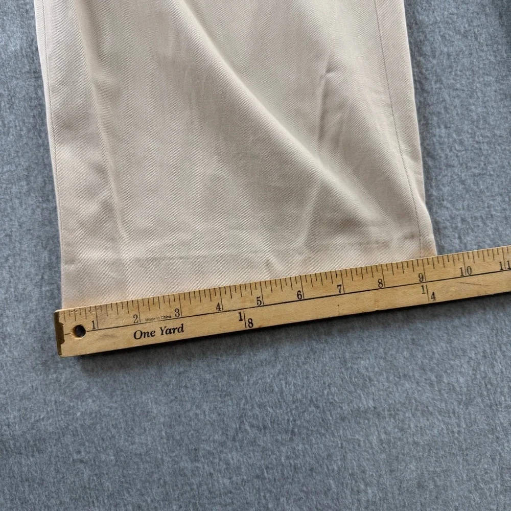 Zara Man Wide Leg Pleated Trousers Beige Tan Pants 6332/616/710 Mens 31 NWT